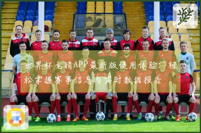 世界杯竞猜APP最新版使用体验：轻松掌握赛事信息与实时数据报告